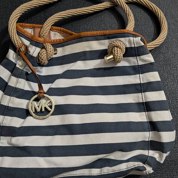 Vintage Michael kors nautical stripe - Picture 1 of 3
